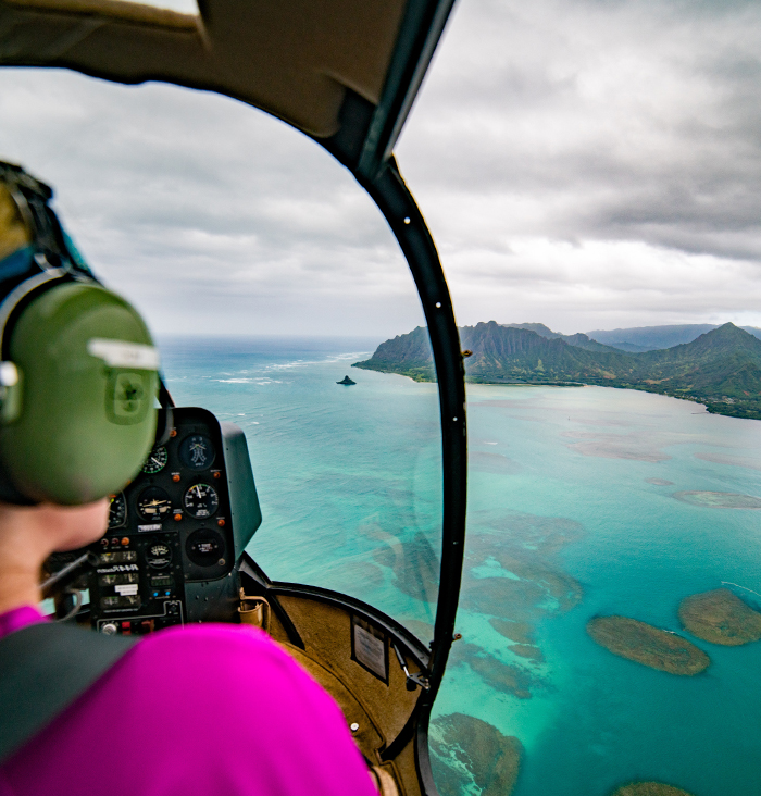 An Open Door Helicopter Tour of Hawaii
