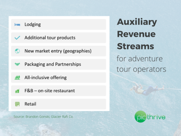 Auxiliary Revenue Streams for tour operators